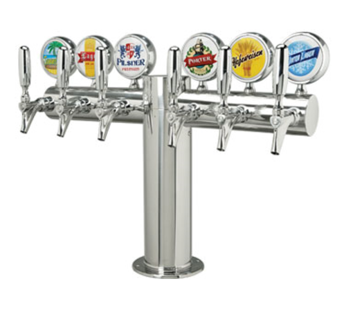 Micro Matic METRO-T-6PSSKR-M Draft Beer Tower