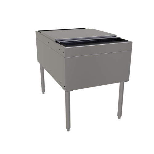 Glastender IB-38X24 24" Underbar Ice Bin / Cocktail Station
