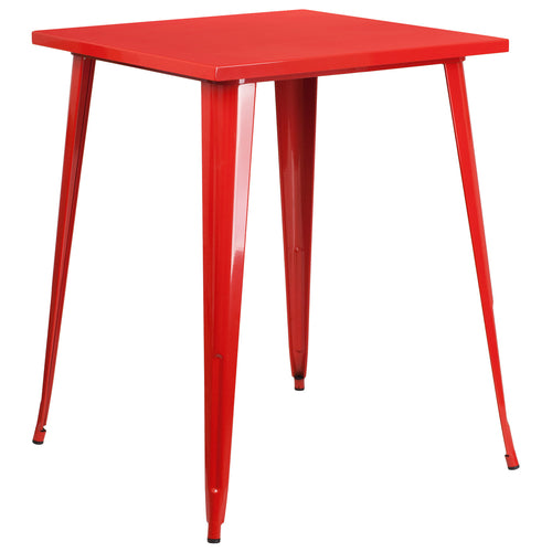 Flash Furniture CH-51040-40-RED-GG Dining Table