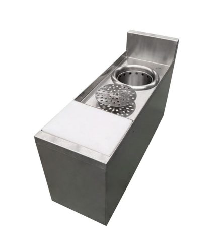 NBR NRDS-824B 8" Underbar Sink