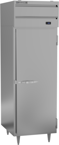 Beverage-Air PF1HC-1AS 26 1/2" 1 Section Solid Door Reach-In Freezer