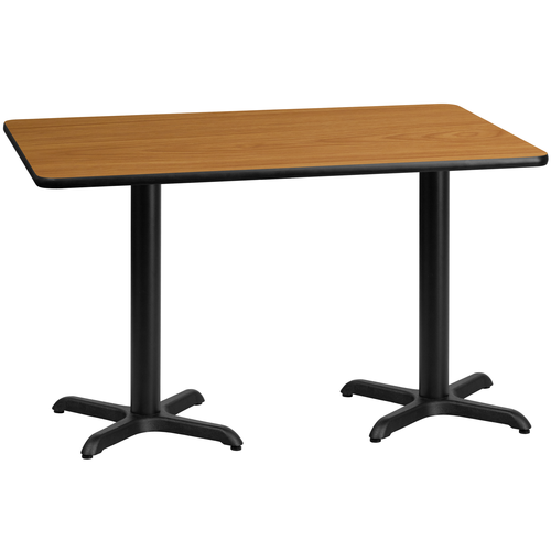 Flash Furniture XU-NATTB-3060-T2222-GG Dining Table