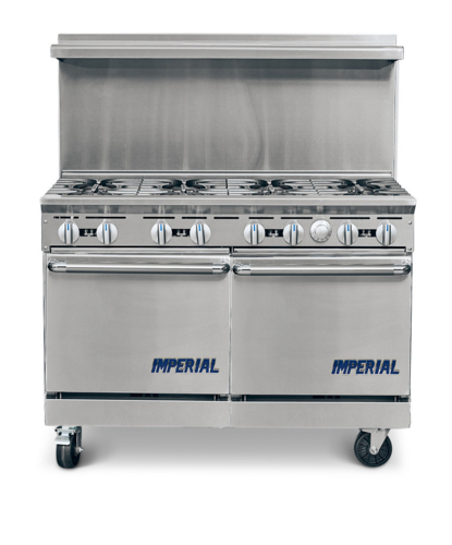 Imperial IR-8 48" 8 Burner Gas Restaurant Range