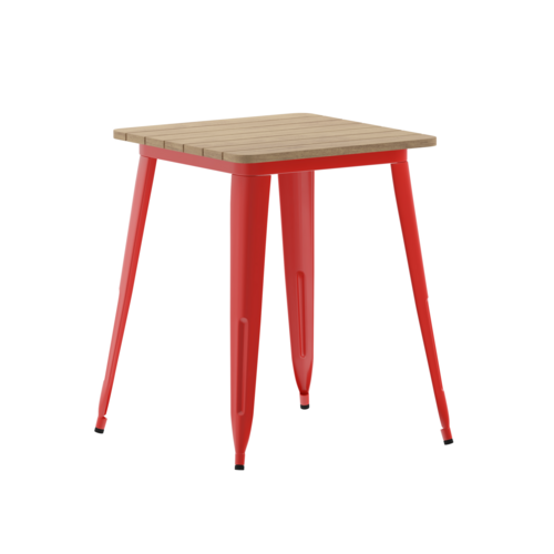 Flash Furniture JJ-T14619-60-BRRD-GG 23 1/2" Patio Table
