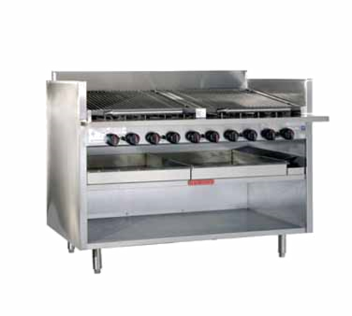 Magikitch'n FM-RMB-660CR 60" Gas Floor Charbroiler
