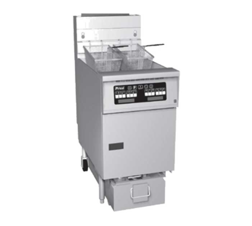 Pitco SG14RS-5FD (5) 50 lb Gas Fryer Battery