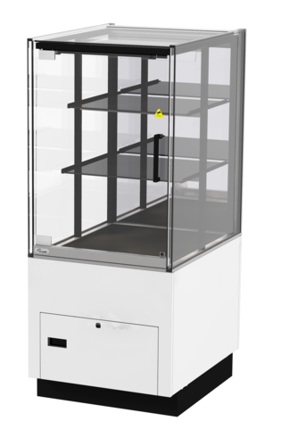 Fri-Jado MCC 24-3 H SS FD SB UF 23 5/8" Heated Display Case