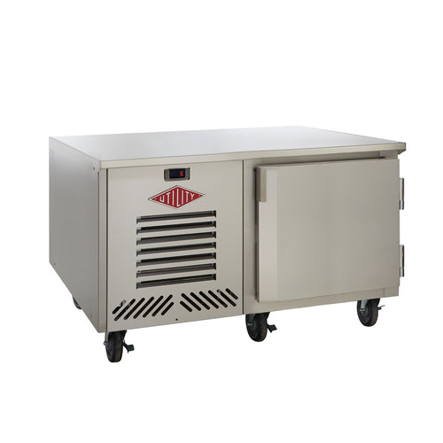 Utility Refrigerator PT-CHF-30-1S-1S-N-EM 48" Solid Door Undercounter Freezer