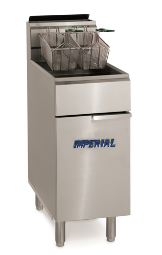 Imperial IFS-40-D 45 3/4" 40 lb Gas Floor Fryer
