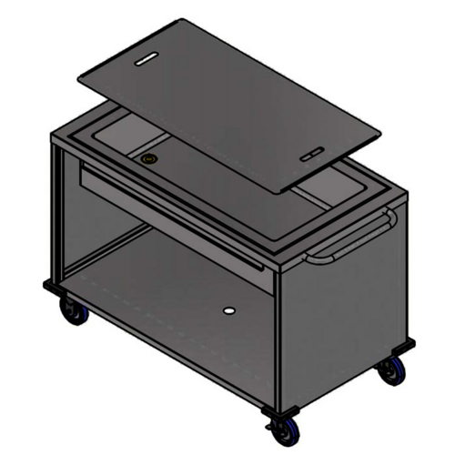 Winholt SS-BC-2748-INSULIB 28 5/8" Ice Bin