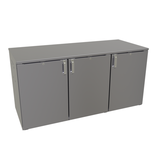 Glastender CP1RL60 60" Solid Door Back Bar Cooler