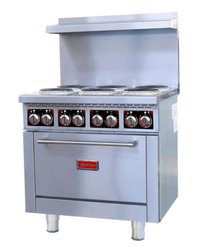 Omcan 49171 36" Electric Restaurant Range
