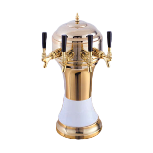 Perlick 4056WH4B 8 1/8" Draft Beer Tower