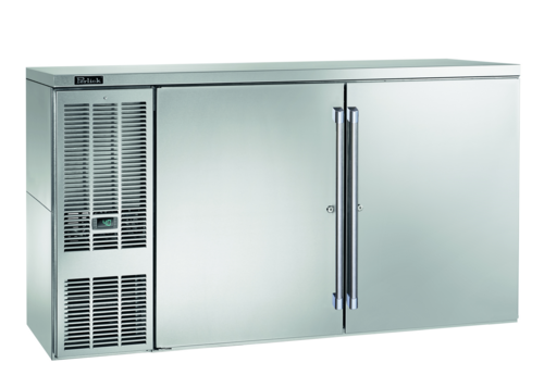 Perlick BBS60-SS-L-STK 60" Solid Door Back Bar Cooler