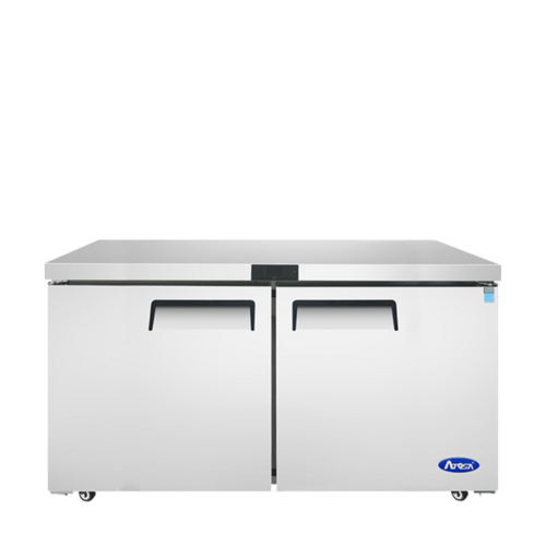 Atosa MGF8407GR 60 1/4" Solid Door Undercounter Freezer