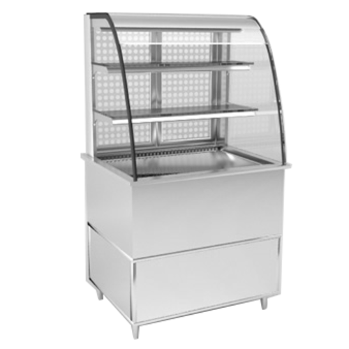 RPI VIAS2-27-R-CV-SC-INS 31 1/2" Refrigerated Display Case