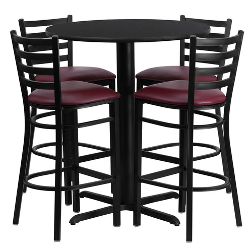 Flash Furniture HDBF1025-GG Dining Set