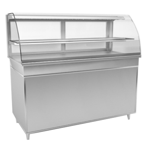 RPI VIHD4-20-R-CV-CC 57 1/8" Refrigerated Display Case
