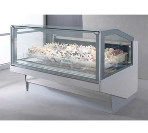 Oscartek LA CROSSE G2150 86 1/4" Ice Cream Dipping Cabinet