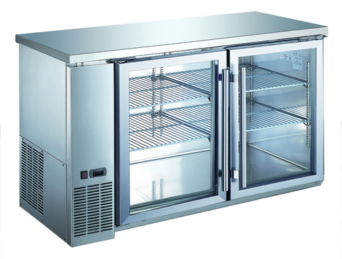 Entree EBB58-27GSX 58 7/8" Solid Door Back Bar Cooler
