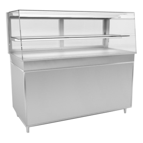 RPI VIHD4-20-R-SL-CO 57 1/8" Refrigerated Display Case