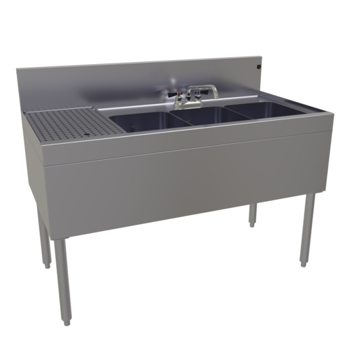 Glastender TSB-48R-S 48" Underbar Sink