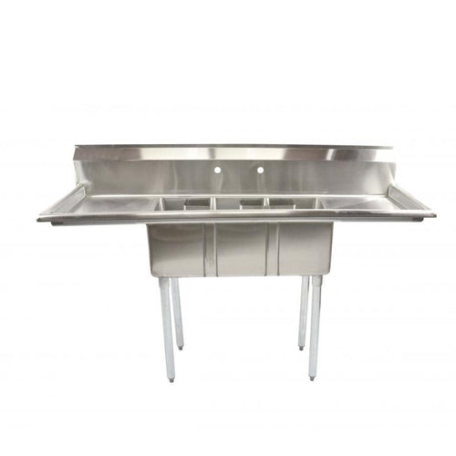 Omcan 39764 62" Compartment Sink