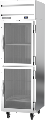 Beverage-Air HRP1HC-1HG 26" 1 Section Glass Door Reach-In Refrigerator