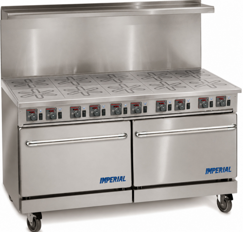 Imperial IR-10-EW 60" 10 Burner Gas Restaurant Range