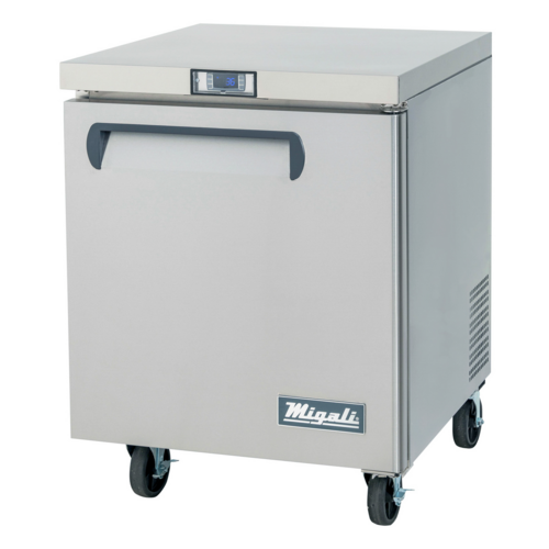 Migali C-U27R-HC 27 1/2" Solid Door Undercounter Refrigerator