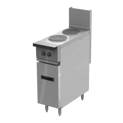 Vulcan EV12-2FP480 12" Electric Restaurant Range
