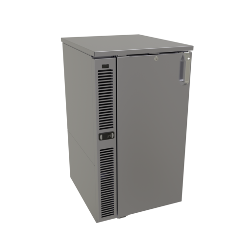 Glastender C1SB20 20" Solid Door Back Bar Cooler