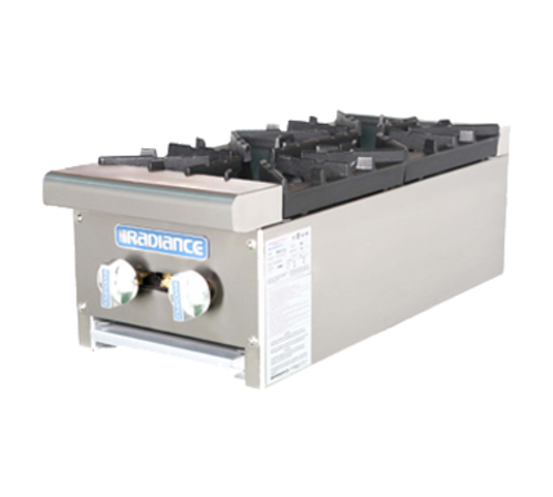 Turbo Air TAHP-12-2 12" Gas Countertop Hot Plate