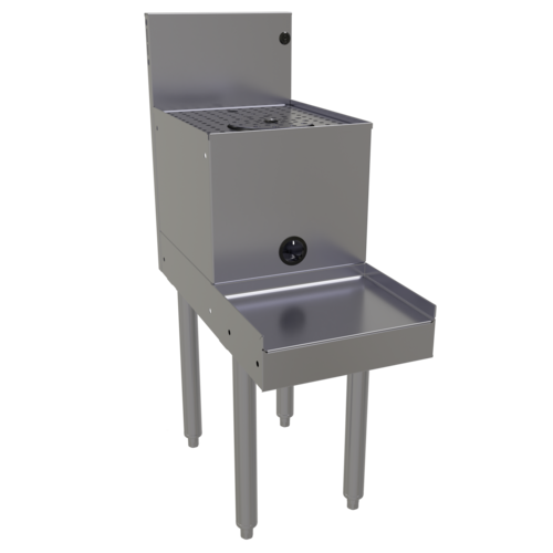 Glastender DBSA-12-RF 12" Underbar Ice Bin / Cocktail Station