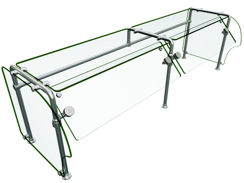 Hatco ES90-72" Sneeze Guard