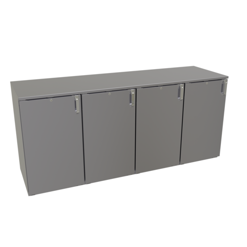 Glastender DS80 80" Back Bar Cabinet