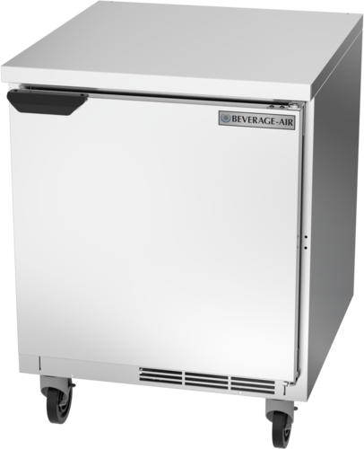 Beverage-Air WTR27AHC-FLT 27" 1 Door Worktop Refrigerator