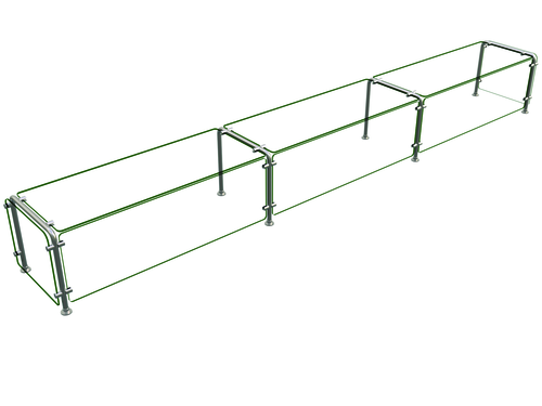 Hatco ED20-14418 144" Sneeze Guard