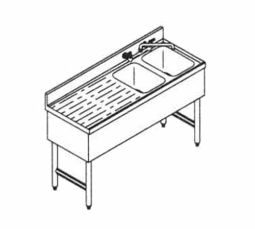 LaCrosse SK42R 48" Underbar Sink