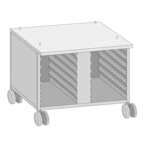 RATIONAL 60.30.335 35" Equipment Stand