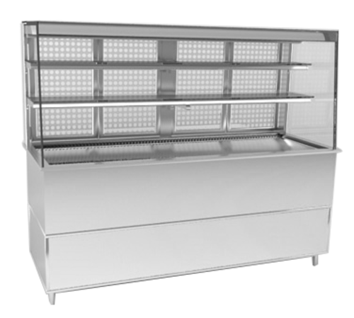 RPI VIAS5-27-R-SL-SC-INS 69 7/8" Refrigerated Display Case