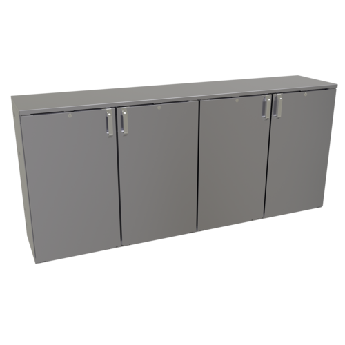 Glastender CS1RB80 80" Solid Door Back Bar Cooler