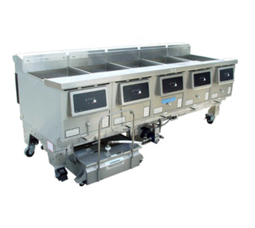 Ultrafryer B-E17-14-5-UC 77 1/4" (5) 45 lb Electric Fryer Battery