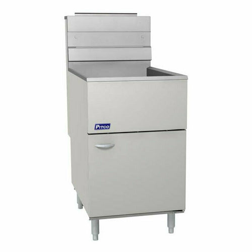Pitco 65C+S 80 lb Gas Floor Fryer