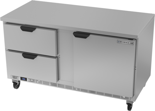 Beverage-Air WTFD60AHC-2-FLT 60" Worktop Freezer