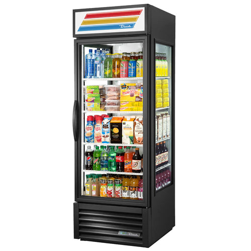 True GEM-23-HC~TSL01 27 1/2" 1 Section Refrigerated Merchandiser