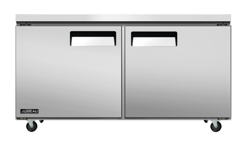 Omcan 58016 60 3/8" Solid Door Undercounter Refrigerator