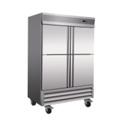 Entree CR2-4HD-HC 55 1/4" Solid Door Reach-In Refrigerator