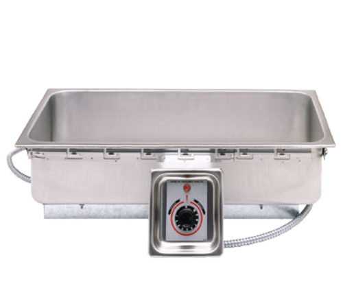 APW Wyott TM-12LS 6 3/8" Electric Drop-In Food Well