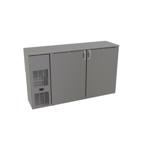 Glastender CS1FB60 60" Solid Door Back Bar Cooler